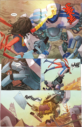 Illustration for article titled Ms Marvel #8 Showcases What Makes Kamala Khan Great (Spoilers)